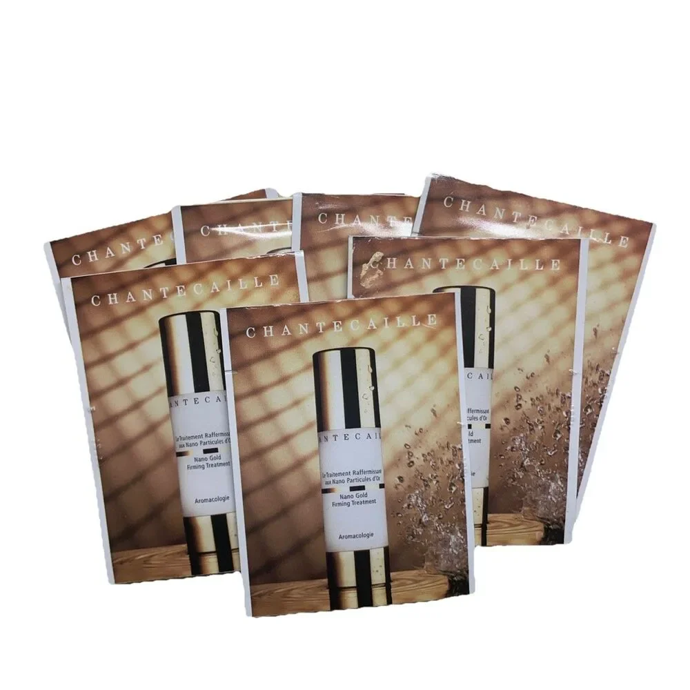 Chantecaille Nano Gold Firming Treatment .10 Oz 3ml Each Sample Travel Size X7